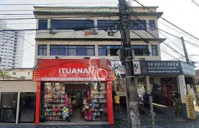 Sala à venda, 42 m² por r$ 245.000,00 - macuco - santos/sp