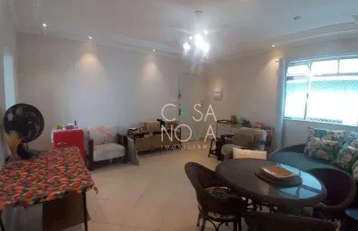 Apartamento com 2 dormitórios à venda, 86 m² por r$ 445.000,00 - aparecida - santos/sp