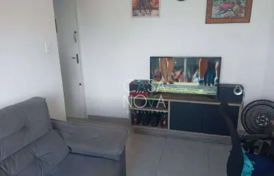 Apartamento com 1 dormitório à venda, 51 m² por r$ 245.000,00 - centro - são vicente/sp