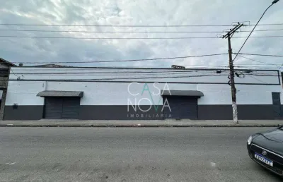 Barracão / Galpão / Depósito para alugar na Rua Frei Gaspar, Parque São Vicente, São Vicente