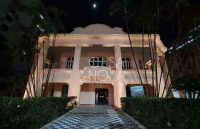 Casa para alugar, 1710 m² por r$ 98.338,99/mês - gonzaga - santos/sp