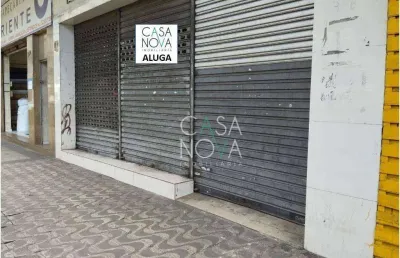 Ponto comercial para alugar na Avenida Senador Feijó, Vila Mathias, Santos