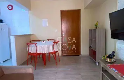 Apartamento com 1 dormitório para alugar, 37 m² por r$ 2.950,00/mês - josé menino - santos/sp