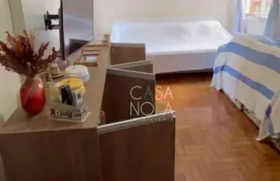 Apartamento para locação na avenida da praia no bairro josé menino em santos
