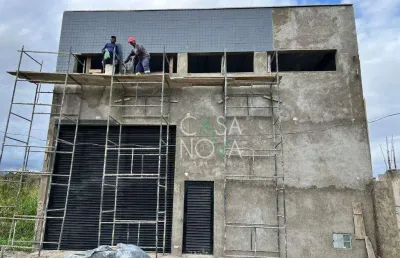 Galpão para alugar, 350 m² por r$ 7.000/mês - jardim princesa - praia grande/sp