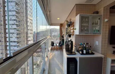 Apartamento com 2 dormitórios à venda, 66 m² por r$ 930.000,00 - campo grande - santos/sp