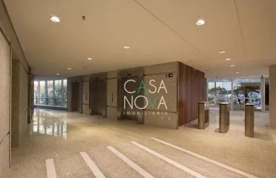 Sala para alugar, 139 m² por r$ 11.167,13/mês - gonzaga - santos/sp