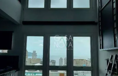 Loft com 1 dormitório à venda, 72 m² por r$ 1.200.000,00 - gonzaga - santos/sp