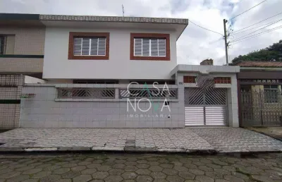 Casa com 3 dormitórios à venda, 100 m² por r$ 450.000,00 - vila cascatinha - são vicente/sp