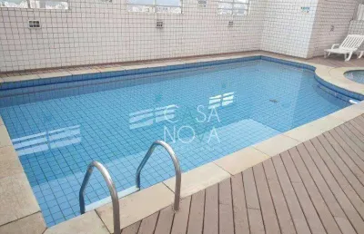 Apartamento com 1 dormitório para alugar, 52 m² por r$ 2.700,00/mês - encruzilhada - santos/sp