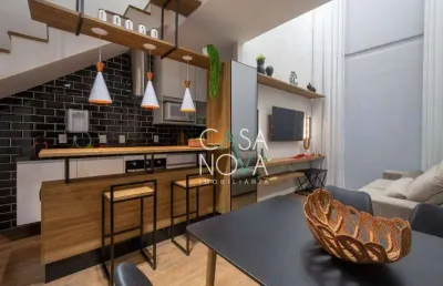 Loft com 1 dormitório à venda, 70 m² por r$ 740.000,00 - gonzaga - santos/sp
