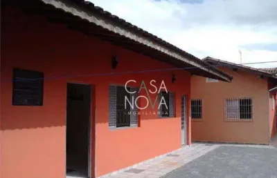 Casa com 6 dormitórios à venda, 220 m² por r$ 480.000,00 - parque d'aville residencial - peruíbe/sp