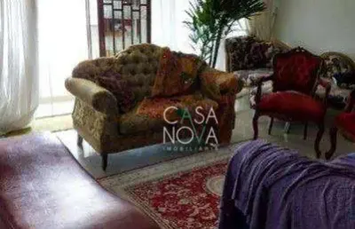 Apartamento com 5 dormitórios à venda, 301 m² por r$ 2.600.000,00 - boqueirão - santos/sp