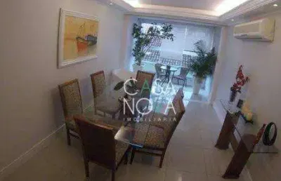 Apartamento com 3 dormitórios à venda, 147 m² por r$ 810.000,00 - pompéia - santos/sp
