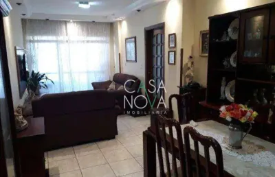 Apartamento com 2 dormitórios à venda, 100 m² por r$ 580.000,00 - campo grande - santos/sp