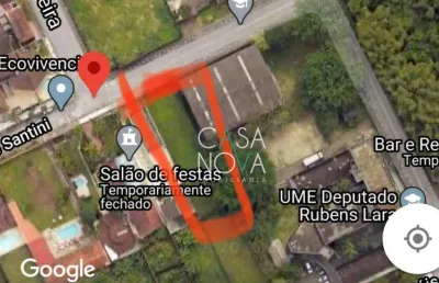 Terreno à venda, 855 m² por r$ 990.000,00 - morro de nova cintra - santos/sp