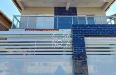 Casa com 2 dormitórios à venda, 48 m² por r$ 298.000,00 - vila antártica - praia grande/sp
