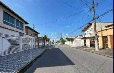 Casa com 2 dormitórios à venda, 55 m² por r$ 245.000,00 - jardim melvi - praia grande/sp