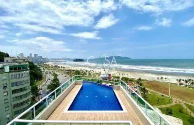 Apartamento com 2 dormitórios à venda, 68 m² por r$ 652.000,00 - itararé - são vicente/sp