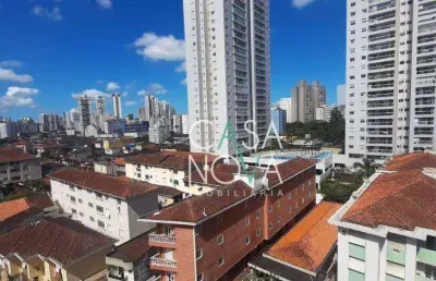 Apartamento com 2 dormitórios à venda, 68 m² por r$ 687.000,00 - marapé - santos/sp