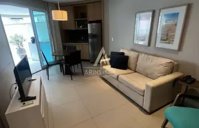 Apartamento flat a venda ou aluguel com 63m², 1 quarto, 1 vaga na pompéia-santos