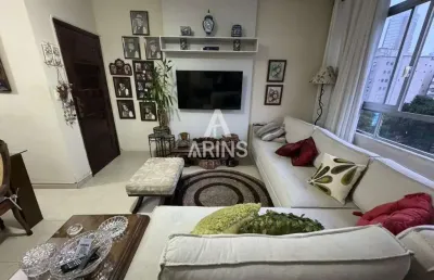 Apartamento a venda ou aluguel, 120m², 2 quartos e 1 vaga no boqueirão em santos
