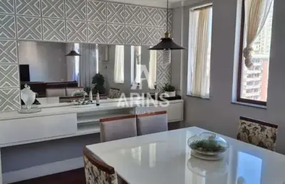 Apartamento a venda com 173m², 4 quartos e 2 vagas no gonzaga em santos/sp