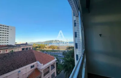 Apartamento para aluguel com 100m², 3 quartos e 1 vaga no gonzaga santos/sp