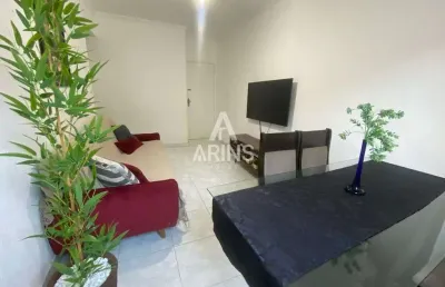 Apartamento a venda com 52m², 1 quarto e 1 vagas no marapé em santos/sp