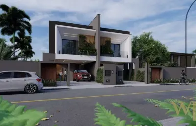 Casa com 3 quartos à venda na rua três barras, 442, saguaçu, joinville por r$ 1.490.000