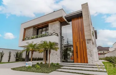 Casa em condomínio fechado com 4 quartos à venda na rua presidente vargas, 146, pirabeiraba, joinville por r$ 2.750.000