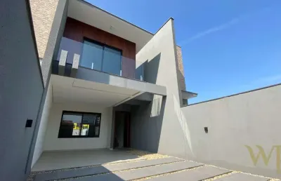 Casa com 3 quartos à venda na rua salto veloso, 83, iririú, joinville por r$ 759.000