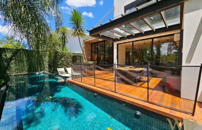 Casa em condomínio fechado com 3 quartos à venda na alfredo schroeder, 347, américa, joinville por r$ 7.900.000