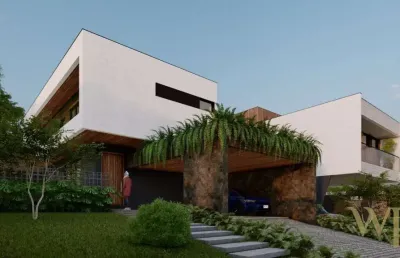 Casa em condomínio fechado com 3 quartos à venda na marquesa de santos, 162, glória, joinville por r$ 2.216.000