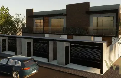 Casa com 3 quartos à venda na rua henrique max baggenstoss, 322, saguaçu, joinville por r$ 1.005.000