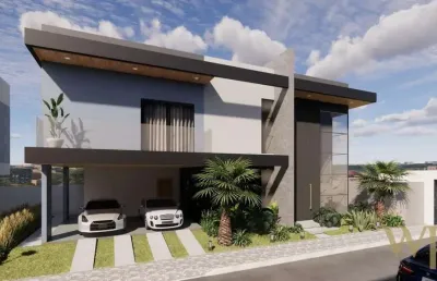 Casa em condomínio fechado com 3 quartos à venda na henrique jorge vogelsanger, 119, américa, joinville por r$ 2.100.000