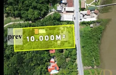 Chácara / sítio com 3 quartos à venda na lindolfo de freitas ledoux, 4577, vila da glória, são francisco do sul por r$ 1.970.000
