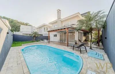 Casa em condomínio fechado com 3 quartos à venda na macapá, 192, anita garibaldi, joinville por r$ 2.500.000