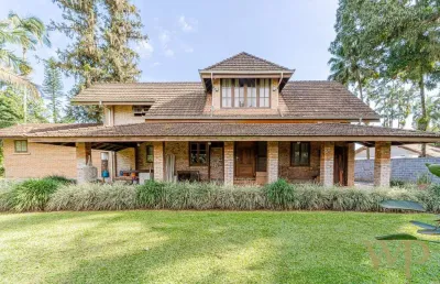 Casa com 4 quartos à venda na estrada do caminho curto, 17, pirabeiraba, joinville por r$ 3.600.000
