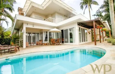 Casa em condomínio fechado com 4 quartos à venda na estrada da ilha, 4830, pirabeiraba, joinville por r$ 10.000.000
