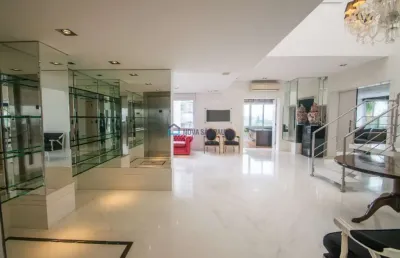 Apartamento de cobertura duplex|moema|piscina|3 quatos|5 vagas