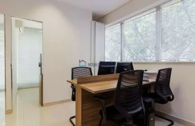Locação. itaim bibi. sala comercial com 51m². 1 vaga.