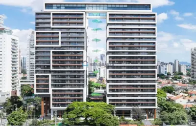 Apartamento - brooklin paulista com 43m² - 1 dormitório, 1 vaga
