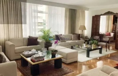 Apartamento de 275m² em higienópolis: elegância, conforto e localização privilegiada