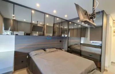 Apartamento com 1 quarto para alugar na Rua Apamas, --, Indianópolis, São Paulo