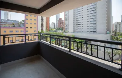 Studio à venda e locação na chácara klabin com 31m², varanda, 1 suíte e 1 sala