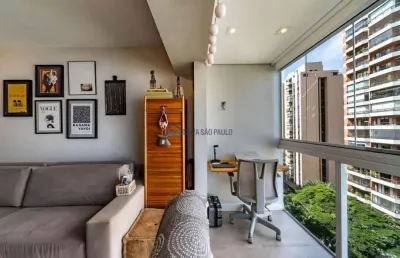 Apartamento mobiliado com 3 dormitórios à venda na vila olímpia