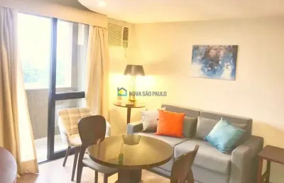 Flat com 1 quarto à venda na Rua Indiana, --, Brooklin Paulista, São Paulo