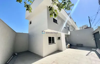 Sobrado triplex novo,3 dts, suíte, 2 vagas + terraço, churrasqueira!15 min a pé metrô alto ipiranga