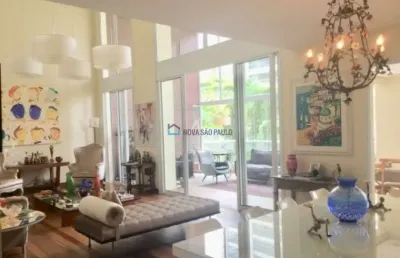 Campo belo / apartamento garden / 320m² / 1.200 metros do metro campo belo